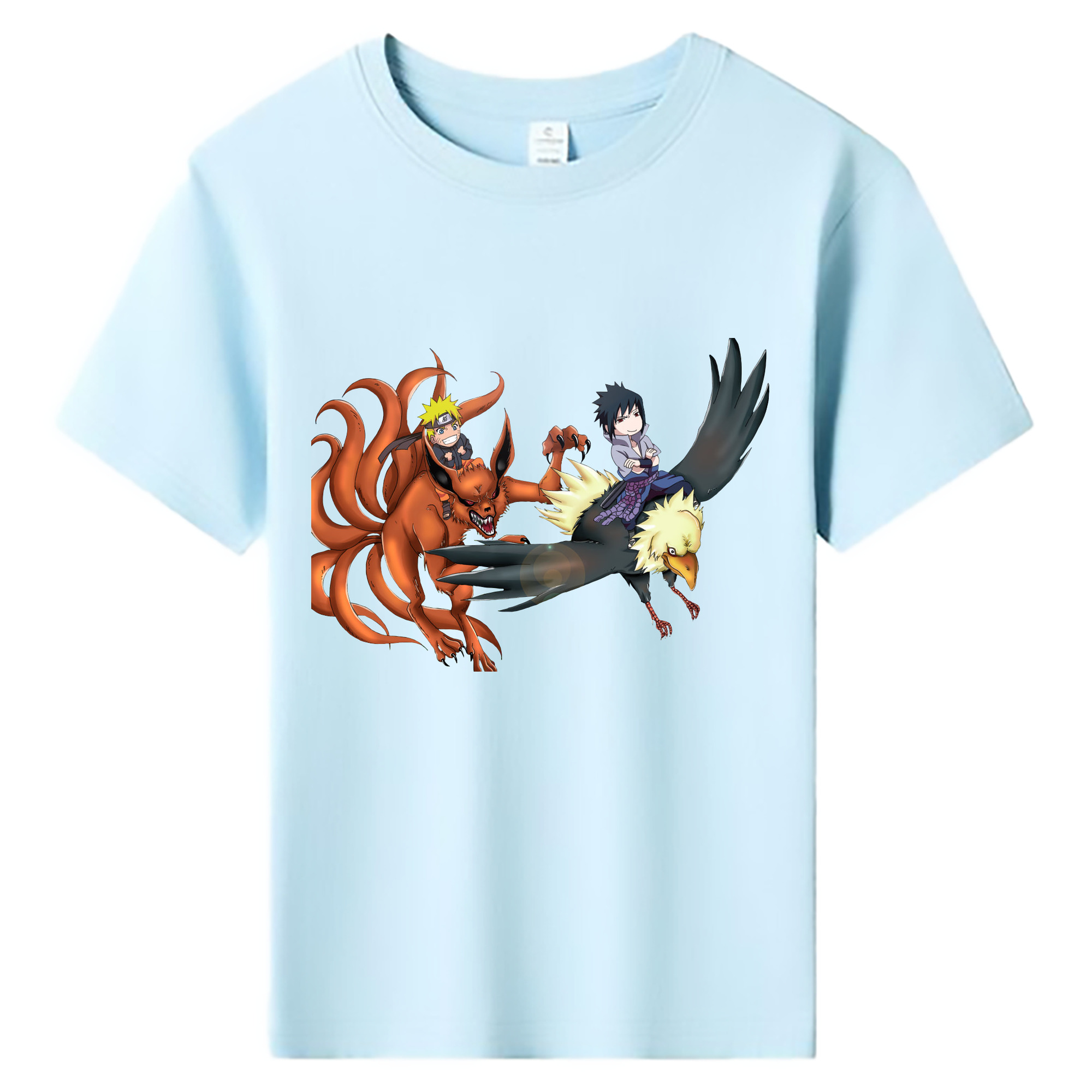 （画像用） NARUTO -ナルト- うずまき ナルト Uzumaki Naruto 綿100％キッズTシャツ（フロントプリント）